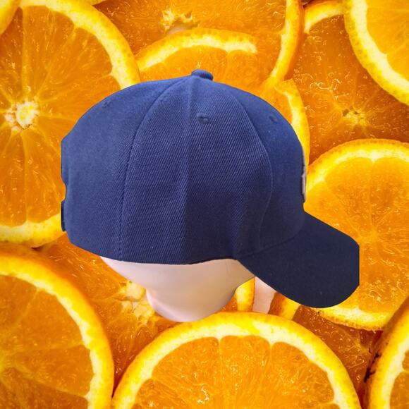 NWT DF Blue Nissan Hook and Loop Closure Adjustable Baseball Hat Cap - Picture 5 of 7